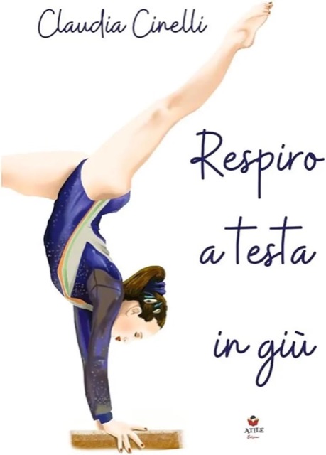 Copertina di «Respiro a testa in giù» di Claudia Cinelli